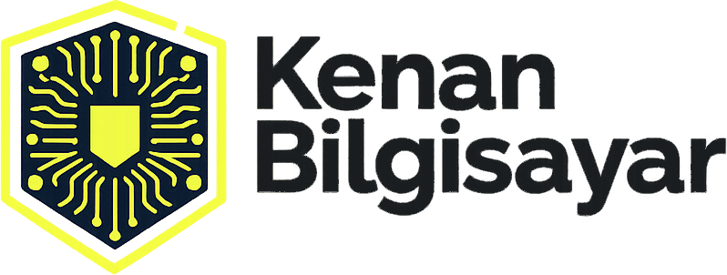 Kenan Bilgisayar logosu - yazılı
