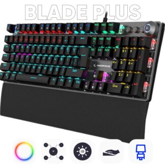 Rampage Blade Plus KB-R28 Red Switch Kablolu Mekanik Oyuncu Klavyesi